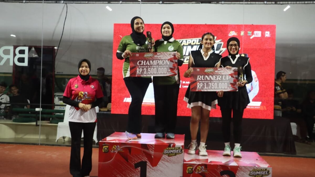 PBPI Palembang Series II Kapolda Sumsel Cup 2026 Sukses Digelar, 210 Pasangan Tampil Kompetitif