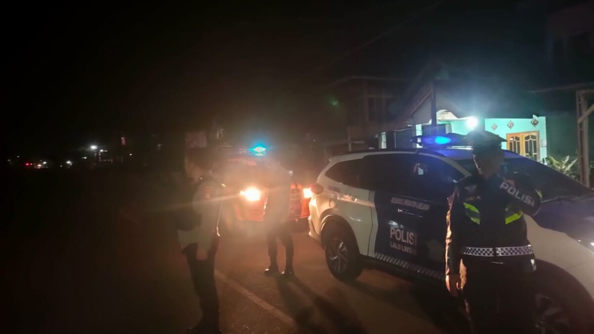 Polisi Bubarkan Balap Liar, Remaja Diberi Edukasi Humanis