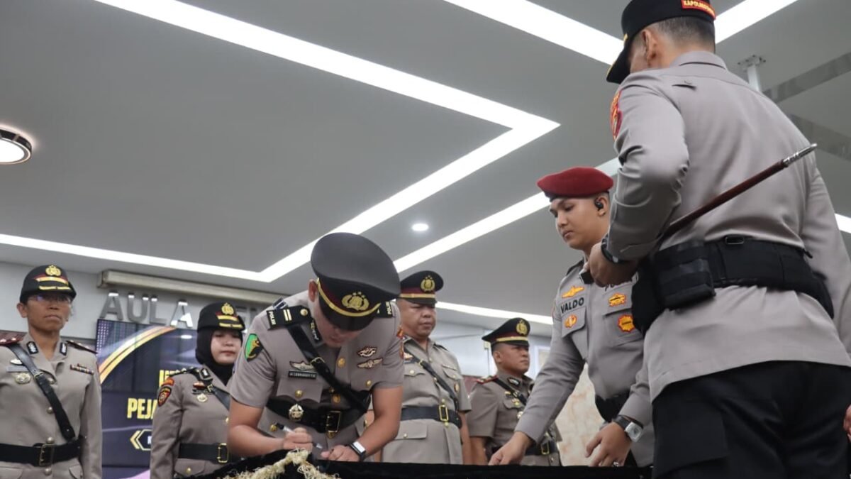 Rotasi PJU Polrestabes Palembang, Tiga Jabatan Strategis Kini Dipegang Pejabat Baru