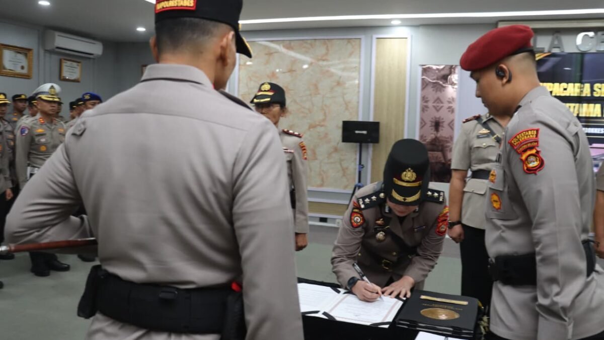 Tiga PJU Polrestabes Palembang Berganti, Wajah Baru Isi Tiga Jabatan Strategis