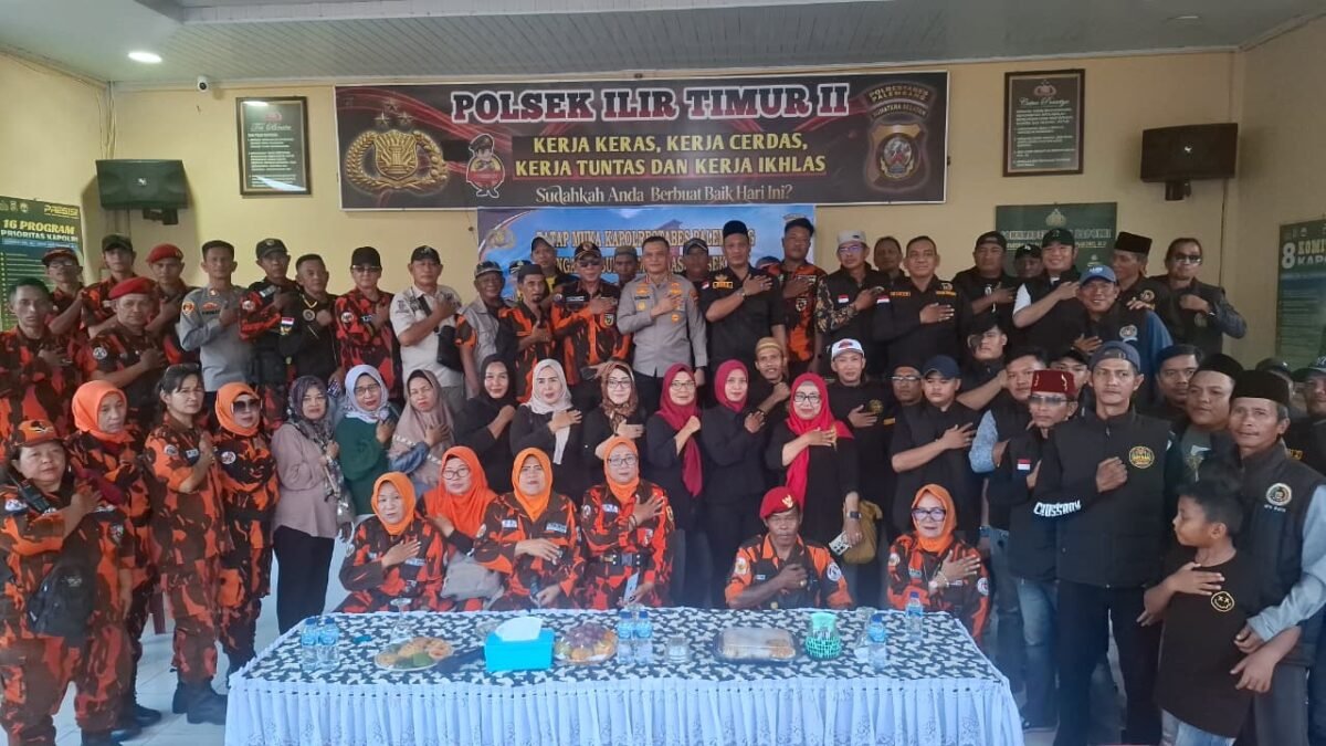 Cegah Tawuran dan Balap Liar, Kapolrestabes Palembang Perkuat Sinergi Sabuk Kamtibmas di IT-II