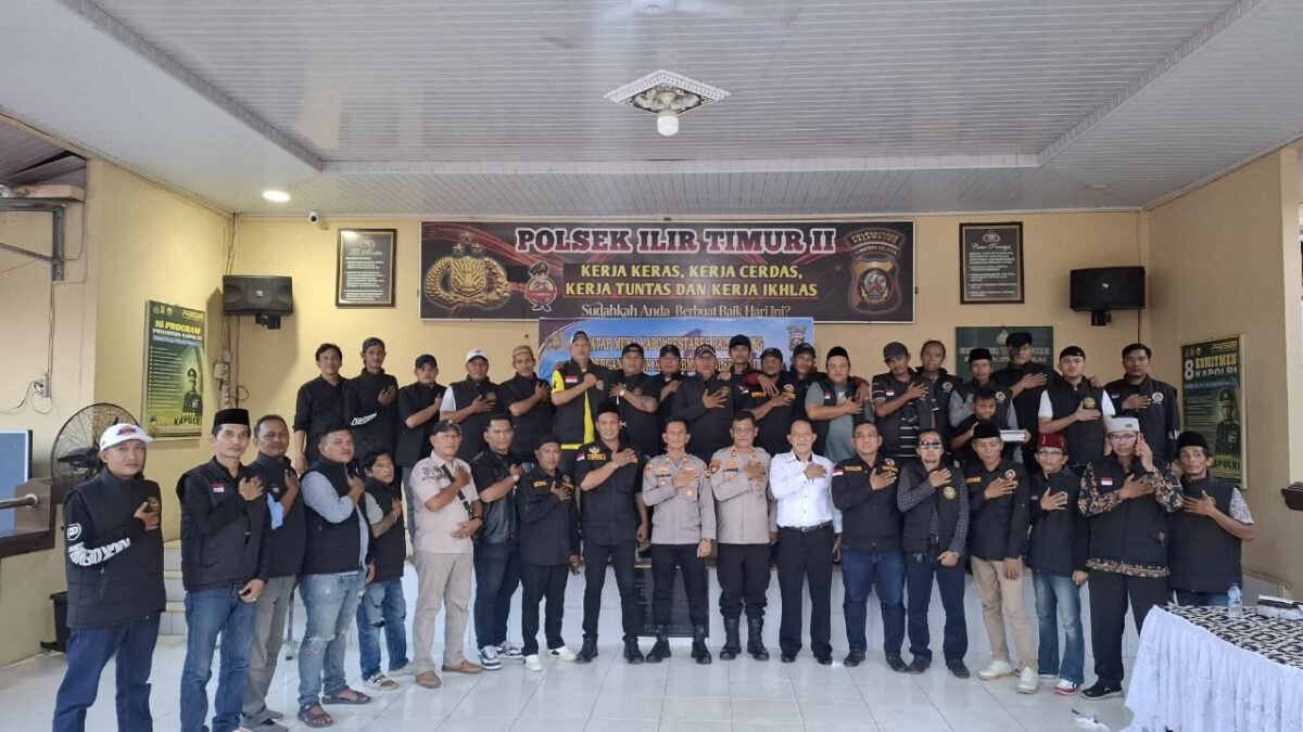 Safari Kamtibmas di Polsek IT-II, Kapolrestabes Palembang Soroti Ancaman Tawuran dan Balap Liar