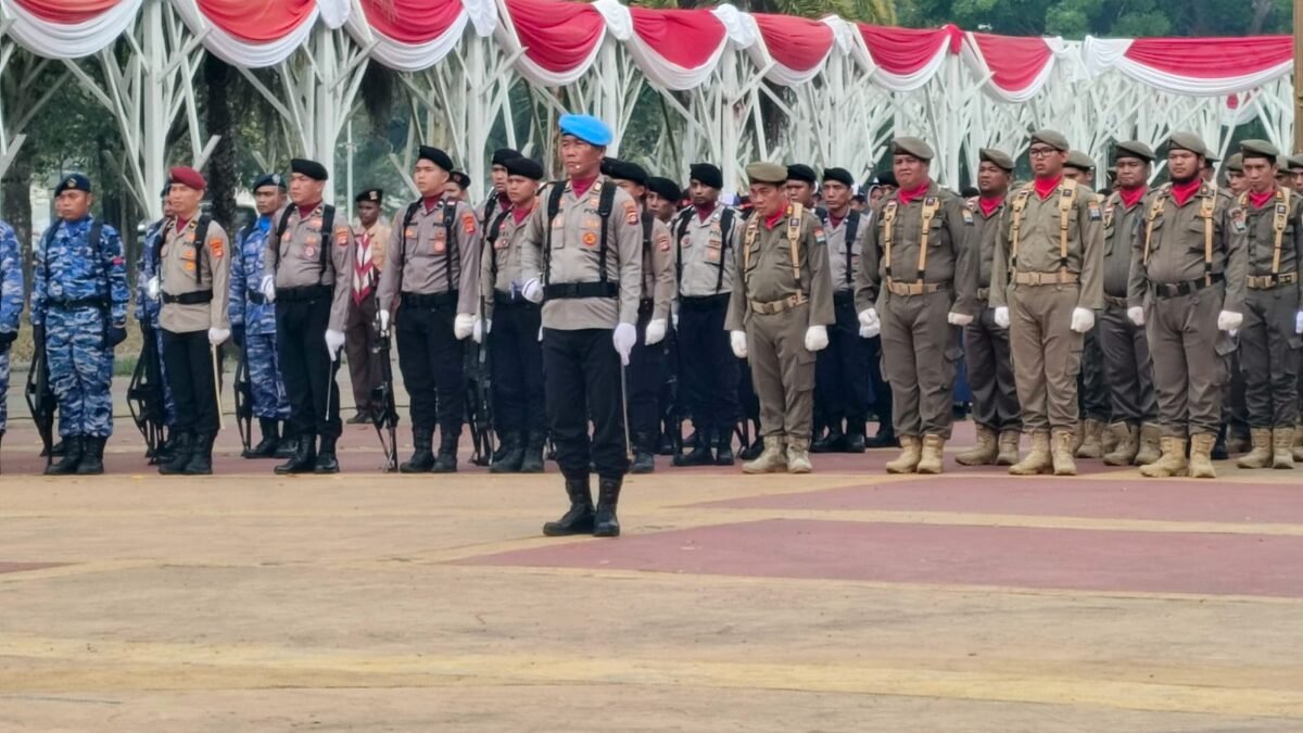 Komandan Upacara HUT ke-81 RI di JSC, AKP Apriyadi Pimpin Khidmat Perayaan Kemerdekaan