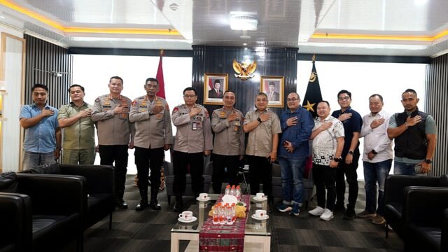 Kapolda Sumsel Irjen Pol. Dr. Sandi Nugroho saat audiensi perkuat sinergi Polda Sumsel dukung iklim investasi.