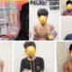 Petugas Satresnarkoba Polres Empat Lawang mengamankan terduga pelaku narkotika dan barang bukti sabu serta senjata api rakitan.