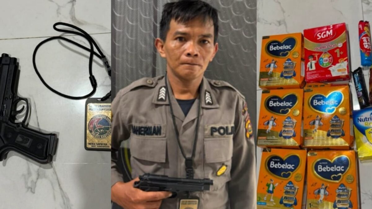 Ilustrasi penangkapan pelaku pencurian modus polisi gadungan oleh Ditreskrimum Polda Sumsel