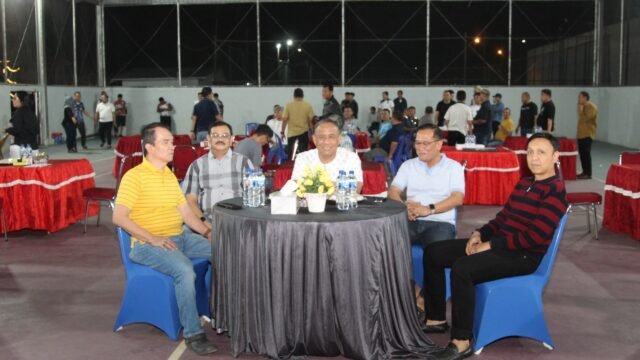 Pegawai Rutan Palembang antusias mengikuti lomba catur dan gaple dalam rangka HUT ke-81 RI.