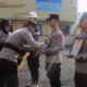 Upacara PTDH dua personel Polres Empat Lawang karena kasus narkoba dan desersi.