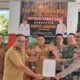 Kapolres Empat Lawang AKBP Abdul Aziz Septiadi memimpin ikrar bersama pencegahan Karhutla di Empat Lawang.
