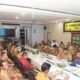 Kapolres Banyuasin AKBP Risnan Aldino memimpin Rakor Penanggulangan Karhutla 2026