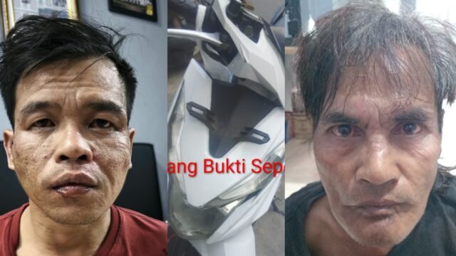 Dua pelaku perampasan motor anggota Polri berhasil ditangkap polisi di Palembang dalam waktu singkat.