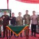 Pangdam II/Sriwijaya Mayjen TNI Ujang Darwis saat meresmikan Jembatan Garuda Merah Putih di Bangka Tengah.