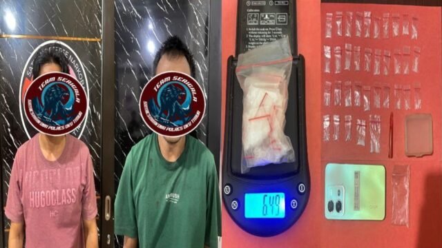 Kapolres OKU Timur AKBP Lalu Hedwin Hanggara menegaskan perang terhadap peredaran narkotika setelah penyitaan 35 paket sabu.