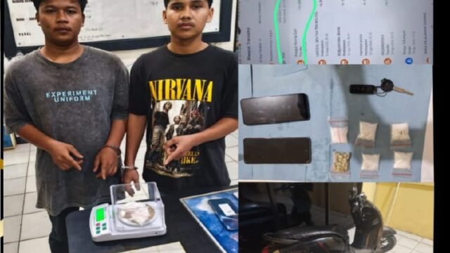 Ilustrasi penangkapan narkoba di Sekayu, Musi Banyuasin, dengan barang bukti sabu dan ekstasi