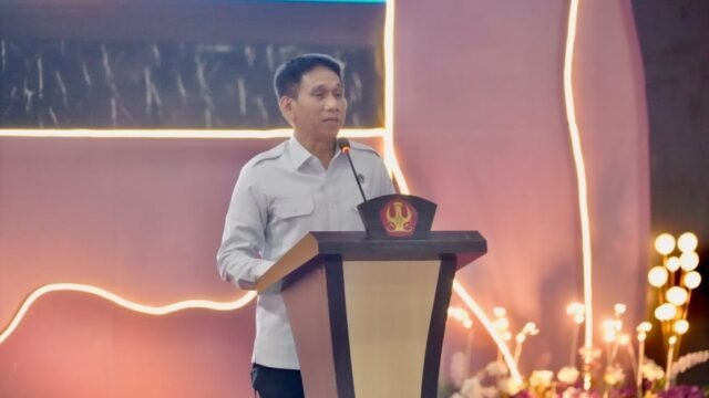 Wamendagri Akhmad Wiyagus berikan pesan kepada mahasiswa Untad untuk akselerasi penuntasan TB di Sulteng.