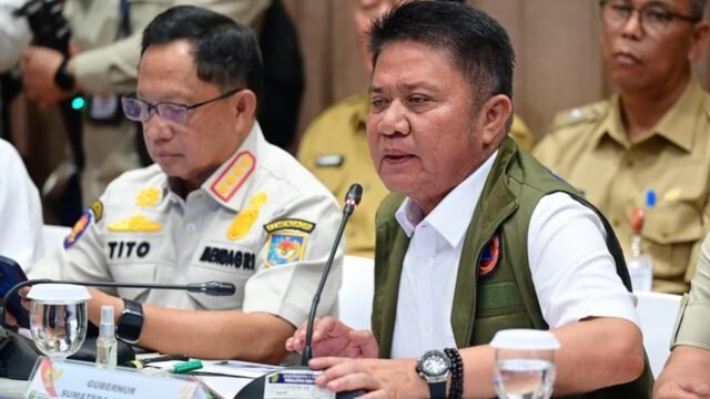 Gubernur Herman Deru bersama Kapolda dan Kajati Sumsel membahas penanganan Karhutla Sumsel