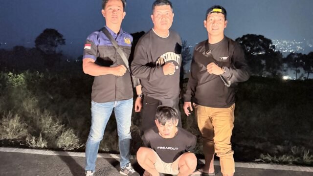 Polisi Polsek Kota Agung mengamankan terduga pelaku pencurian emas senilai Rp150 juta di Lahat.