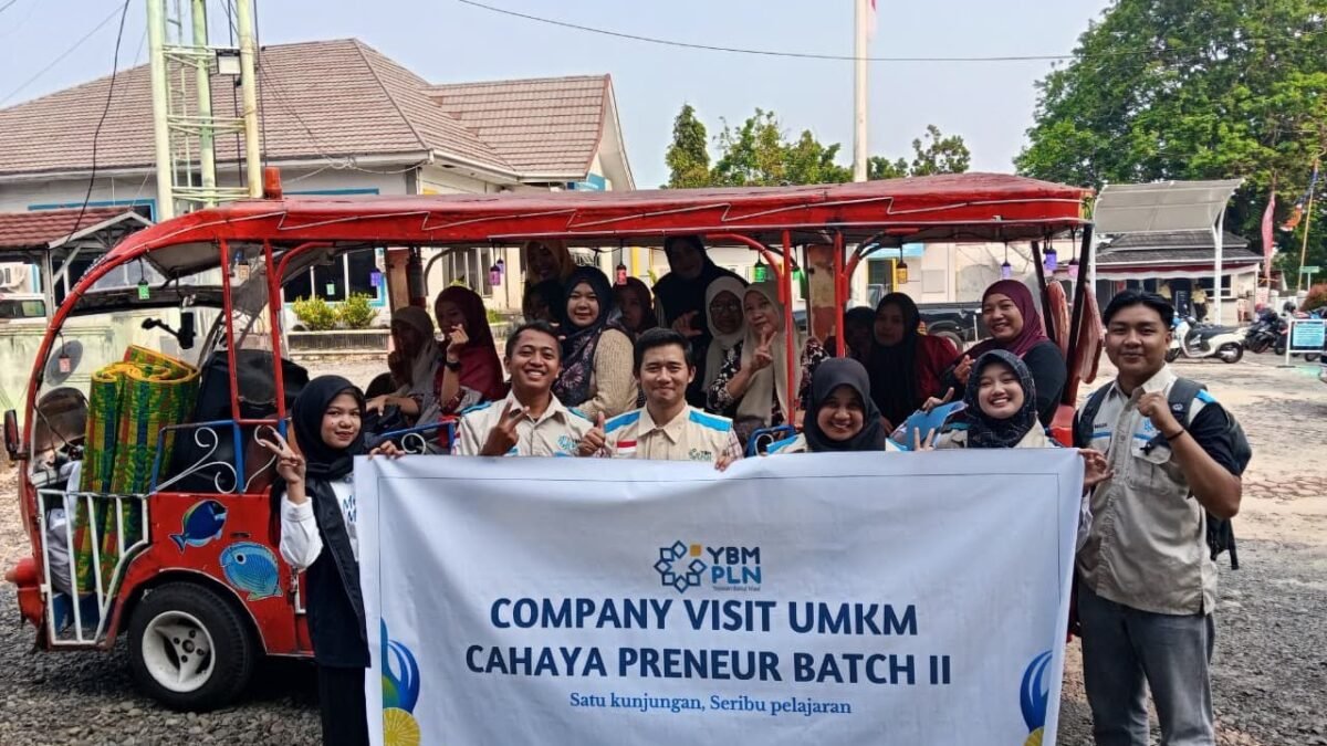 Pelaku UMKM Bengkulu Naik Kelas belajar proses produksi higienis di CV Jaya Rasa binaan YBM PLN