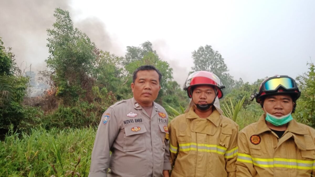 Respons Cepat Polrestabes Palembang Tangani Titik Api di Wilayah Kertapati
