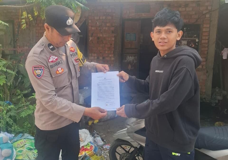 Polrestabes Palembang Gencarkan Sambang, Warga Diingatkan Soal Larangan Bakar Lahan