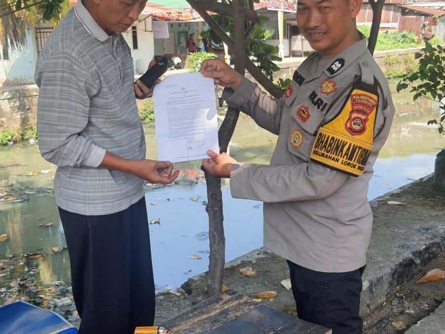 Perkuat Pencegahan Karhutla, Bhabinkamtibmas Turun Langsung Edukasi Masyarakat