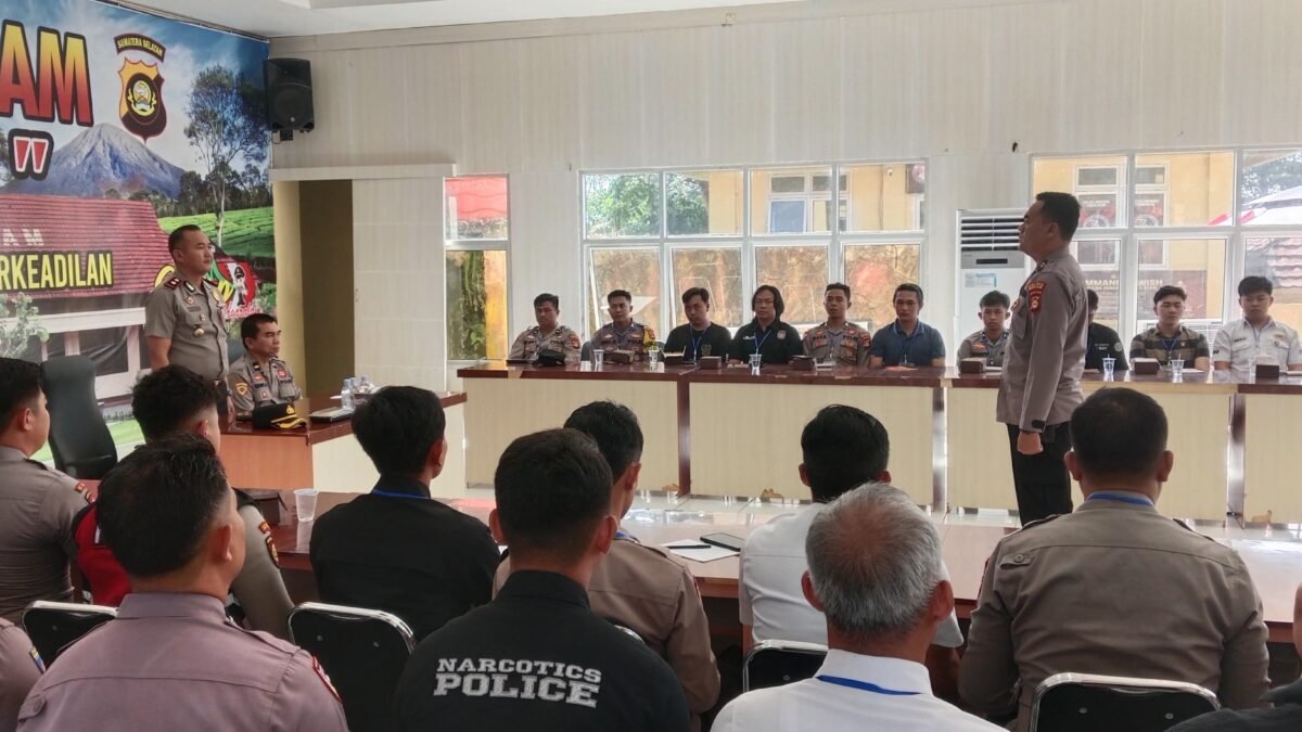 Personel Polres Pagar Alam Diberi Pemahaman Dasar-Dasar Artificial Intelligence