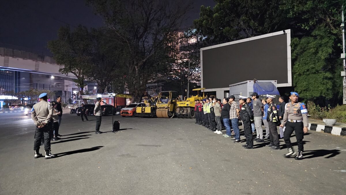 Patroli hingga Subuh, Polrestabes Palembang Perketat KRYD Cegah Balap Liar