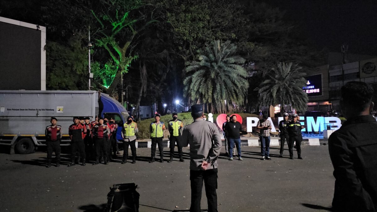 Cegah Balap Liar, Polrestabes Palembang Gelar KRYD hingga Dini Hari