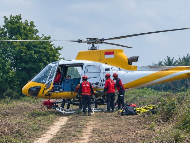 Karhutla Muara Medak Masih Ditangani, Tim Gabungan Kerahkan Pemadaman Darat dan Udara