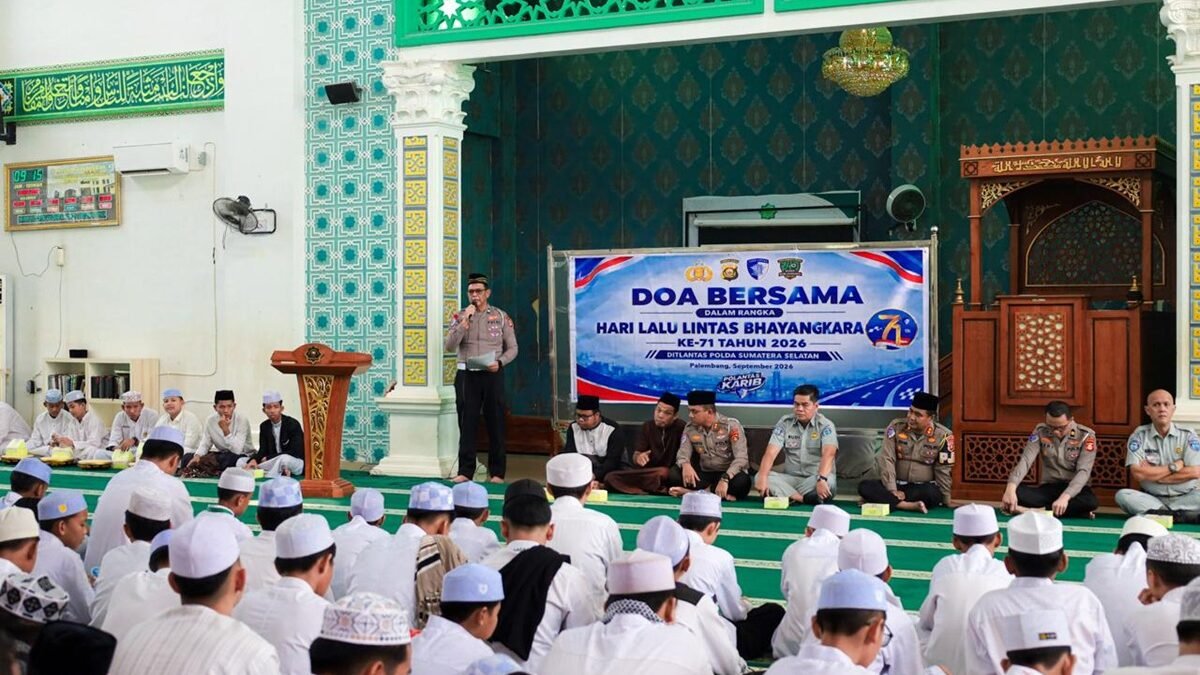 Ditlantas Polda Sumsel Jadikan HUT Lalu Lintas ke-71 Momentum Perkuat Pengabdian