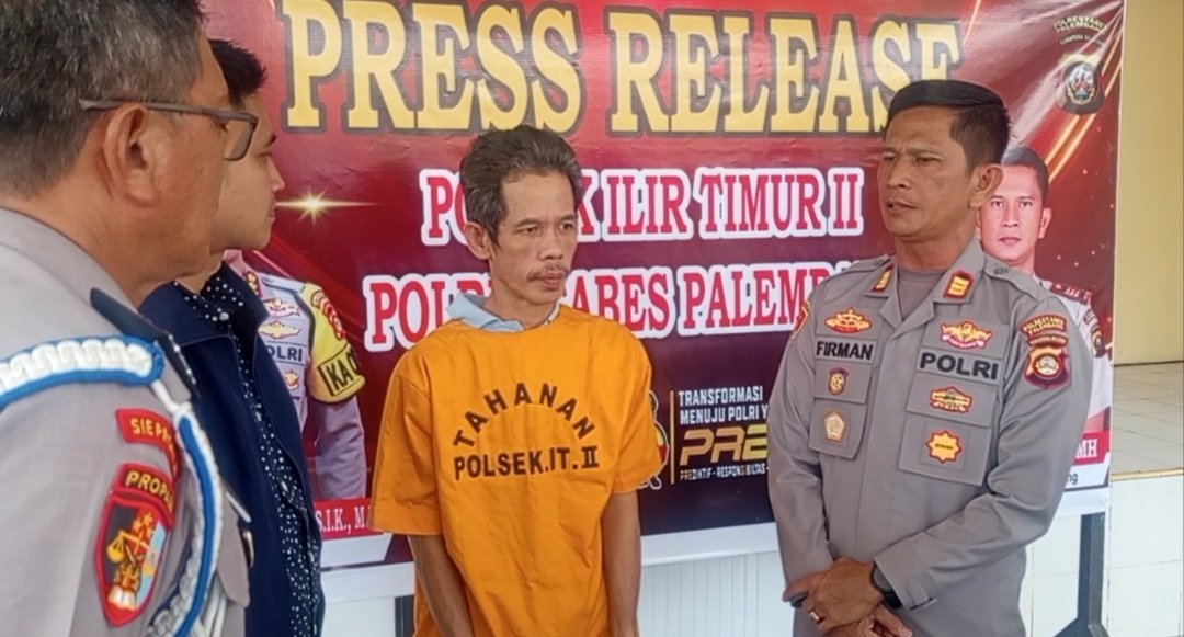 Tukang Buah Nekat Curi Motor Polisi