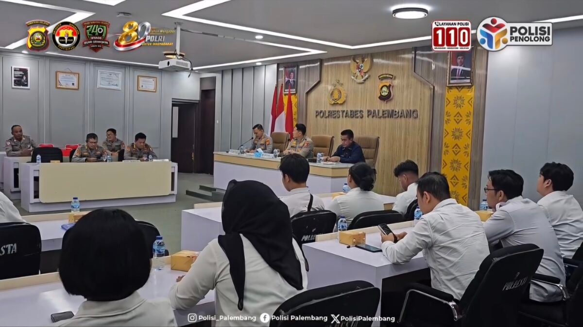 Polrestabes Palembang Jadi Lokasi Penelitian, Tim Polri Kaji Kinerja Perwira Lulusan Akpol