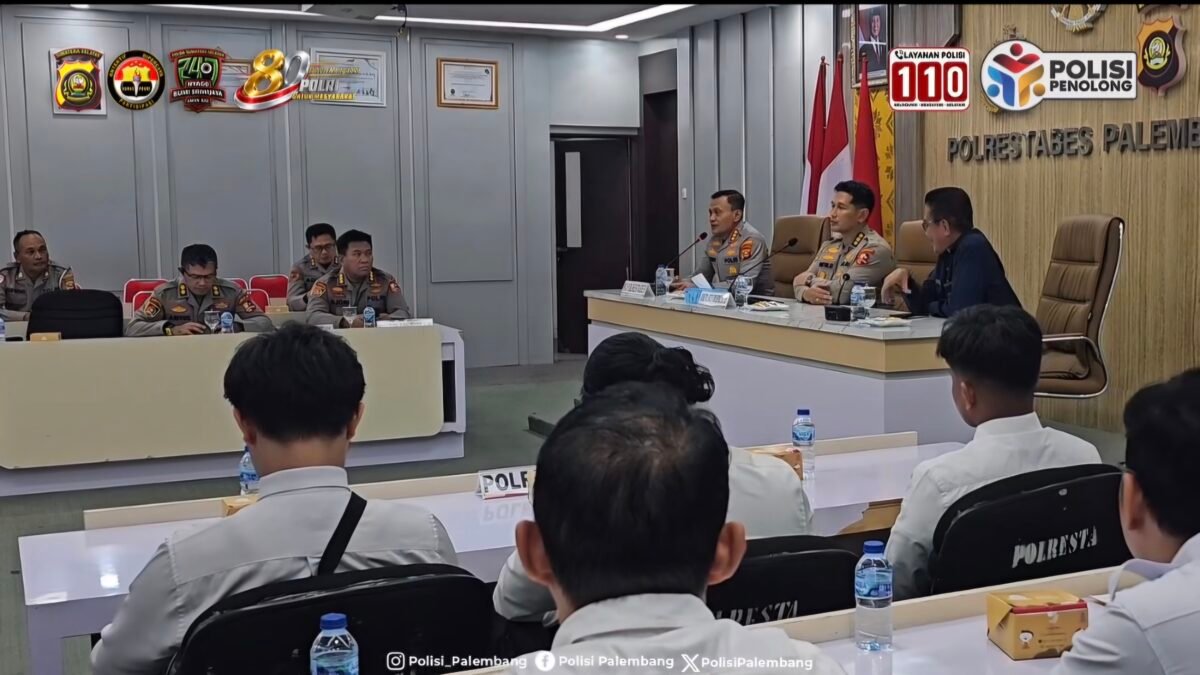 Peran dan Kontribusi Perwira Akpol 2023–2025 Dikaji, Polrestabes Palembang Dukung Penuh Penelitian Polri