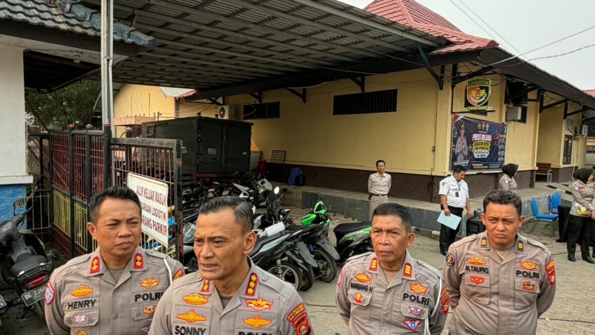 Polrestabes Palembang Tindak 102 Motor Pelaku Balap dan Konvoi Liar, Kapolrestabes: Jangan Jadikan Jalan Raya Arena Balapan