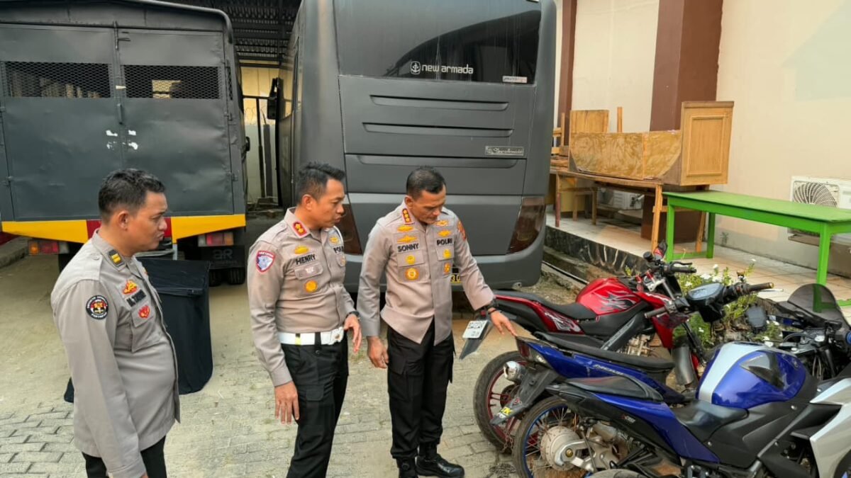 Tekan Balap Liar dan Tawuran, Polrestabes Palembang Gencarkan KRYD Gabungan dan Tilang Manual