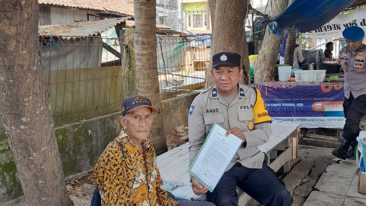 Polsek Plaju Gencarkan Imbauan Karhutla, Warga Diajak Stop Pembakaran Lahan