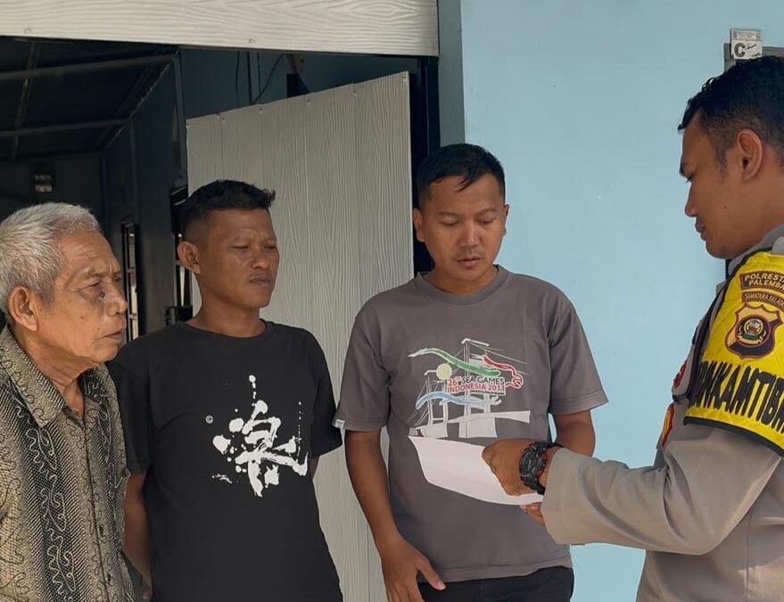 Cegah Kebakaran Sejak Dini, Polsek Plaju Edukasi Warga soal Bahaya Karhutla