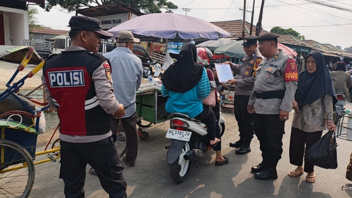 Jangan Tunggu Api Membesar, Polsek Plaju Gencarkan Cegah Karhutla