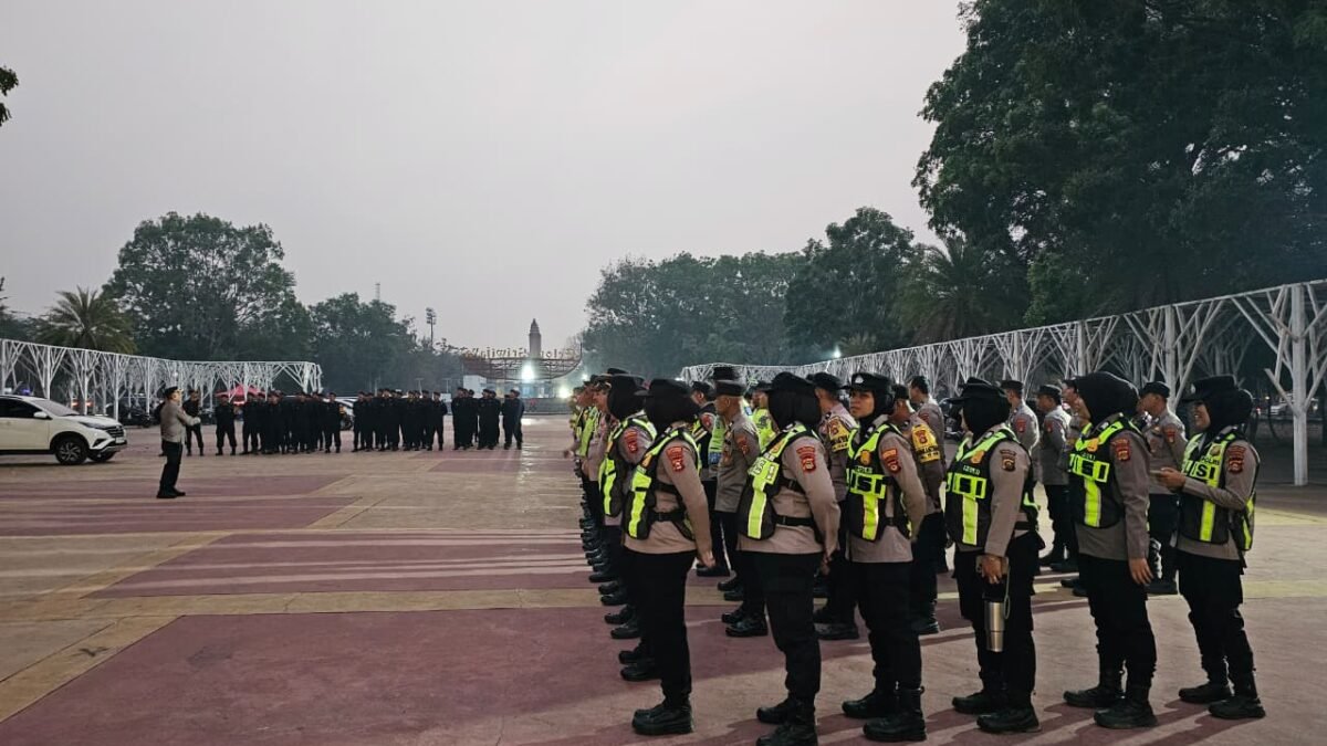 Polrestabes Palembang Kerahkan 344 Personel Amankan Laga Liga 2 Sumsel United FC vs PSMS Medan