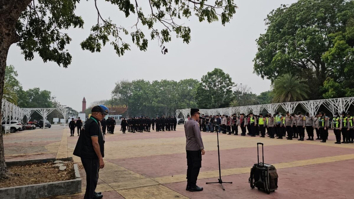 Apel dan TWG Digelar, 344 Personel Polri Siap Amankan Pertandingan Sumsel United vs PSMS