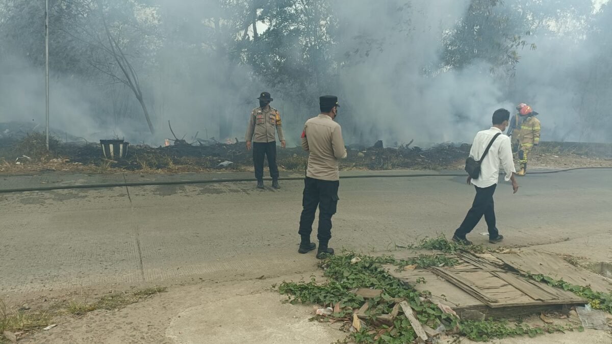 Kebakaran Lahan di Maskarebet Ditangani Cepat, Polisi Imbau Warga Waspada