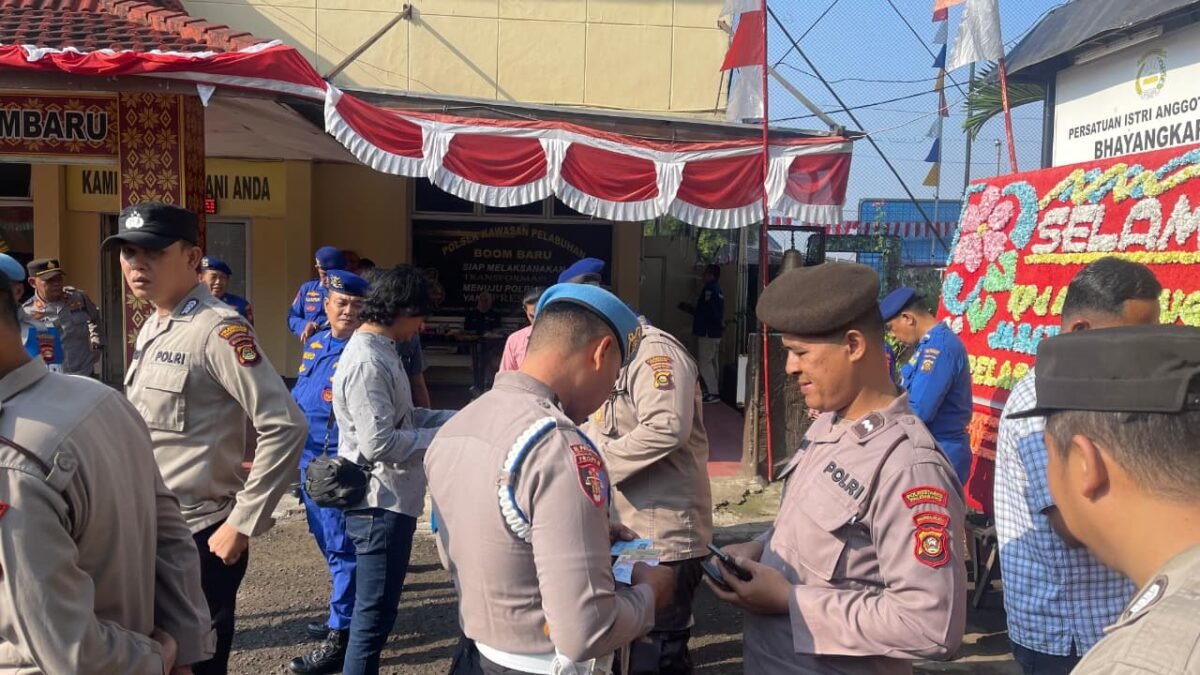 Gaktibplin Rutin Digelar, Sat Propam Polrestabes Palembang Cek Kedisiplinan Personel Polsek KSK Boom Baru