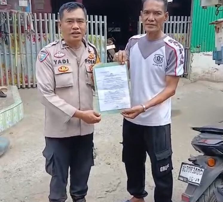 Cegah Kebakaran Sejak Dini, Polisi Pasang Spanduk Larangan Karhutla di Palembang