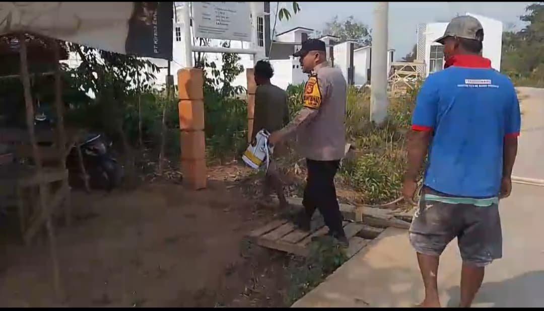 Patroli Karhutla di KM 12, Polisi Ajak Warga Cegah Kebakaran dan Asap