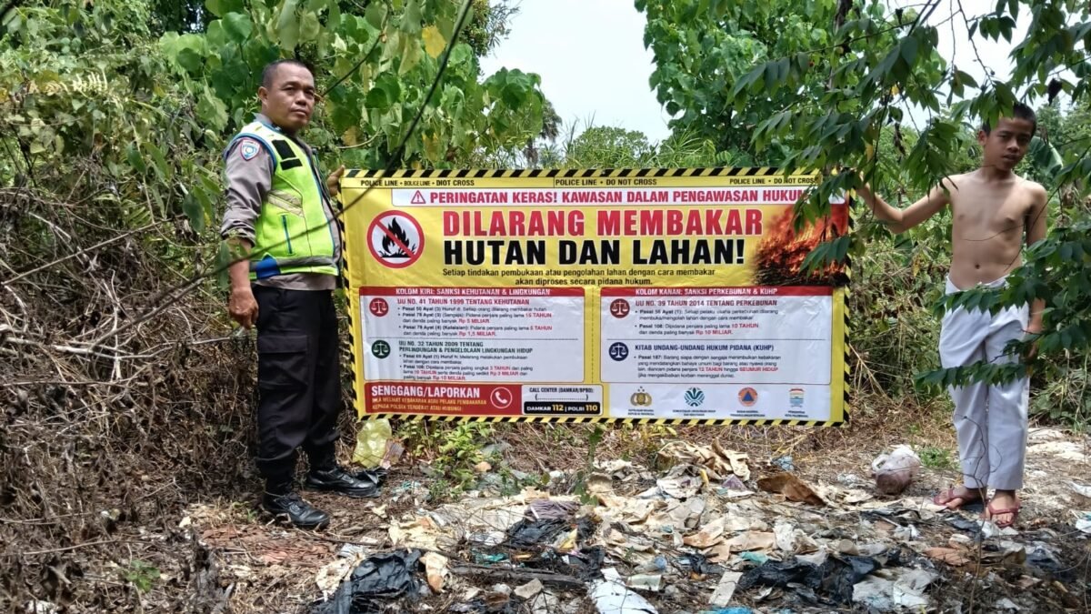 Bhabinkamtibmas Sambangi Warga Talang Betutu, Kamtibmas Jadi Perhatian Bersama