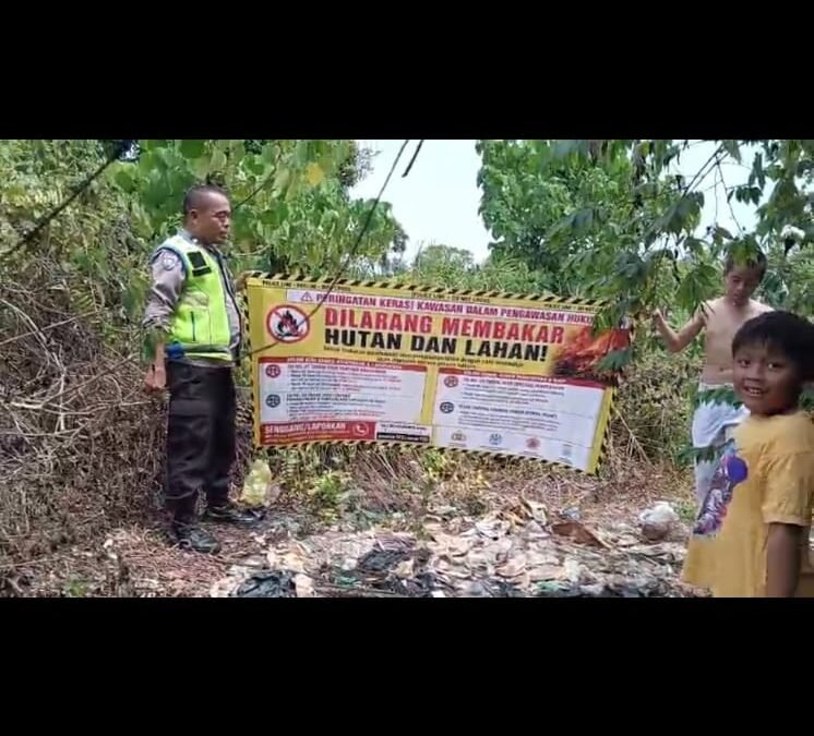 Polisi Hadir di Tengah Warga, Bhabinkamtibmas Talang Betutu Sampaikan Imbauan Kamtibmas