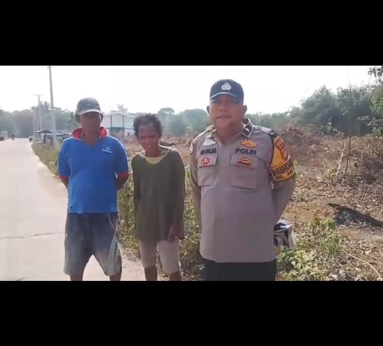 Polisi Patroli Lahan Kosong dan SPBU, Cegah Karhutla hingga Antrean BBM Ganggu Jalan