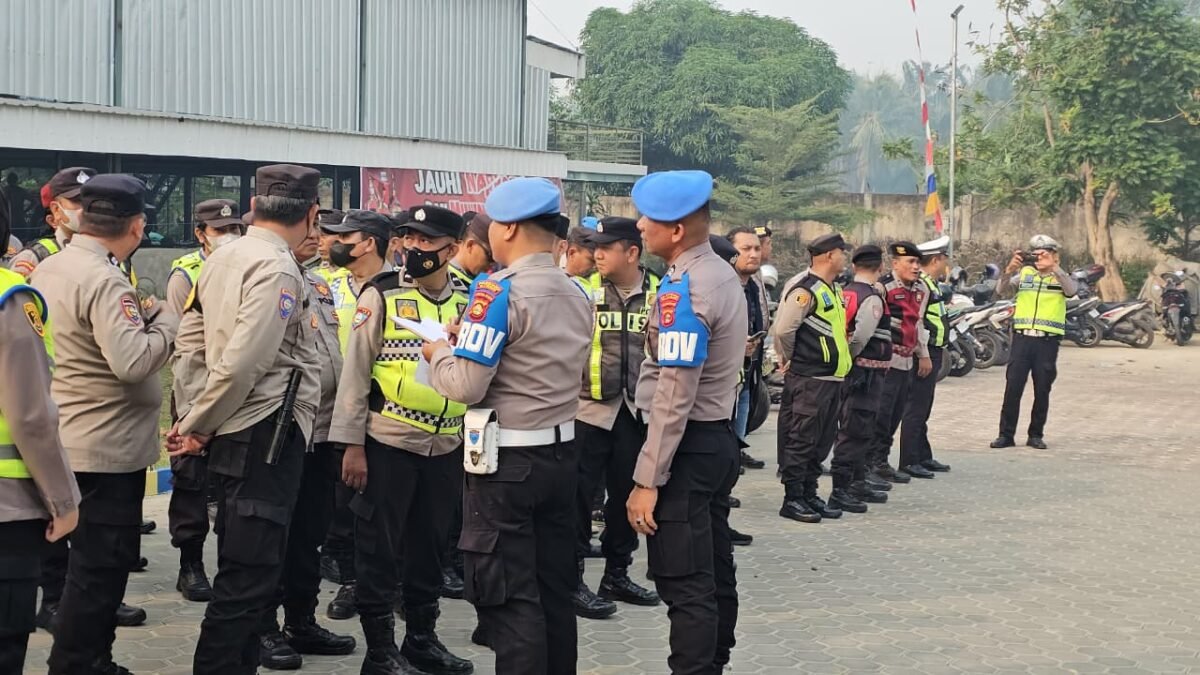 Antisipasi Kericuhan, Polisi Kawal Ketat Eksekusi Pengadilan di 8 Ilir Palembang