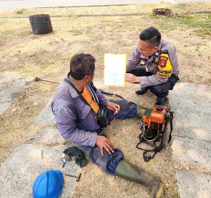 Sosialisasi Digencarkan, Polrestabes Palembang Ajak Warga Cegah Karhutla Sejak Dini