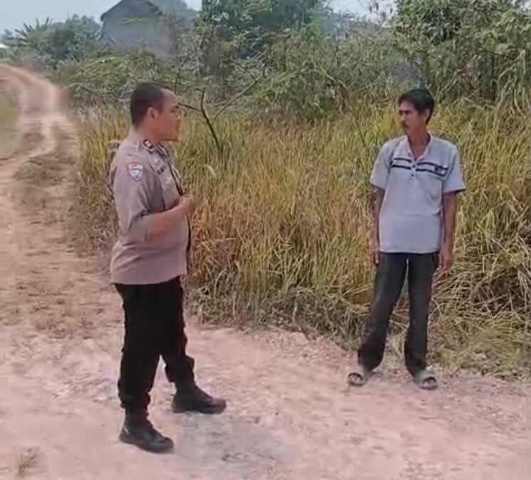 Jelang Musim Rawan Karhutla, Polisi Perkuat Edukasi Warga di Talang Jambe dan Talang Kelapa